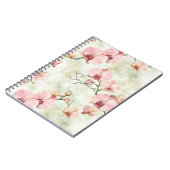 Carnet Jolie Orchidée rose (Côté gauche)