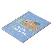 Carnet Jolie Parcelle Qui Dort Être Laze Jungle Tropicale (Côté gauche)