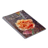 Carnet Jolie Pêche Prickly Pear Flower (Côté Droit)
