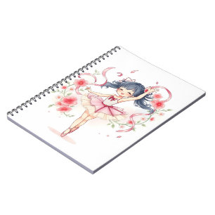 Carnet Jolie petite fille ballerine
