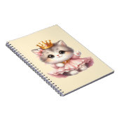 Carnet Jolie petite Kitten Princesse (Côté Droit)