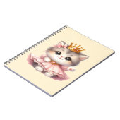Carnet Jolie petite Kitten Princesse (Côté gauche)