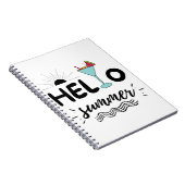 Carnet Jolie plage d'été (Côté Droit)