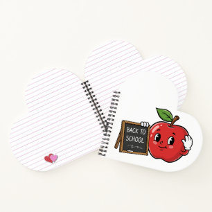 Carnet Jolie pomme de rentrée scolaire