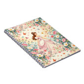 Carnet Jolie princesse avec papillons (Côté Droit)