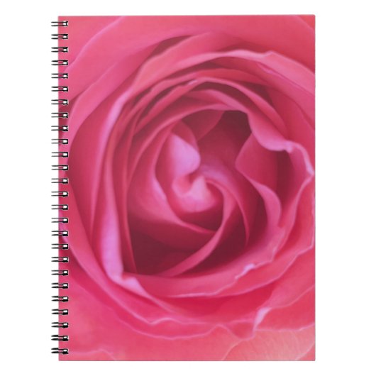 Carnet Jolie rose rose (Devant)