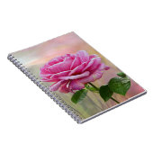 Carnet Jolie rose rose (Côté Droit)