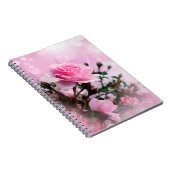 Carnet Jolie rose Roses (Côté Droit)