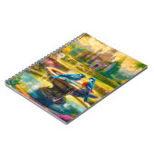 Carnet Jolie scène d'oiseaux (Côté gauche)