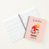 Carnet Jolie vache 1er anniversaire (Intérieur)