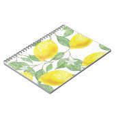 Carnet Jolies citrons (Côté gauche)