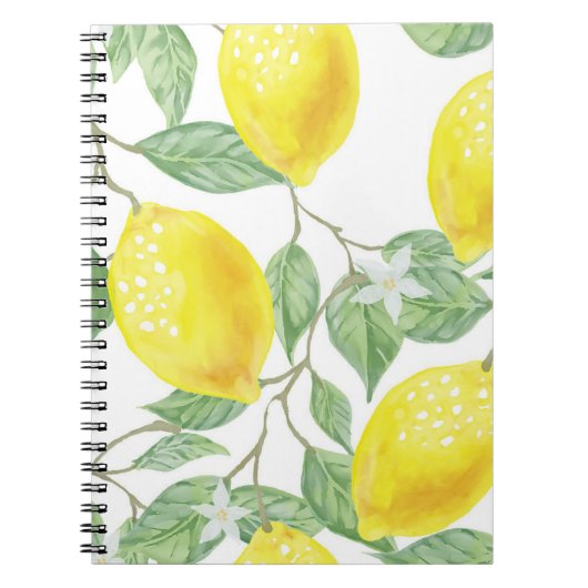 Carnet Jolies citrons (Devant)