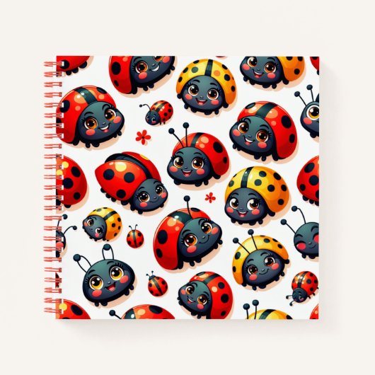 Carnet Jolies coccinelles (Devant)