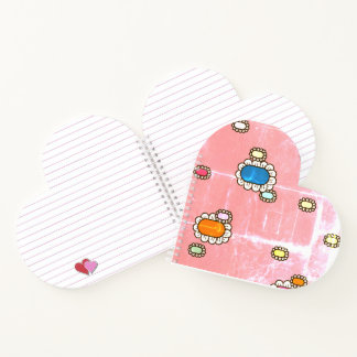 Carnet jolies filles jolies fleurs 