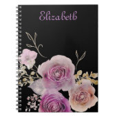 Carnet Jolies fleurs Boho (Devant)