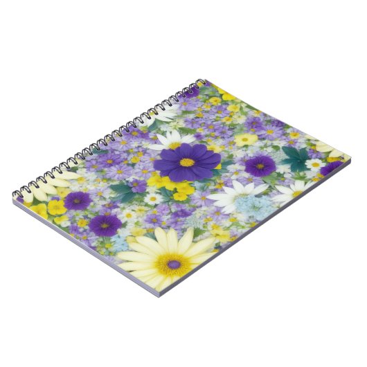 Carnet Jolies Fleurs de Cottage (Côté gauche)