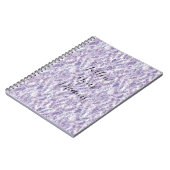Carnet Jolies Fleurs de Lavande   (Côté gauche)