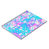 Carnet Jolies Fleurs Roses (Côté gauche)