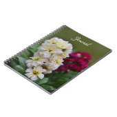 Carnet Jolies fleurs Stocks de Gertie's Garden (Côté gauche)