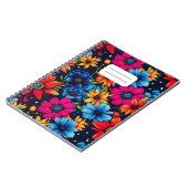 Carnet Jolies fleurs sucrées et roses (Côté gauche)