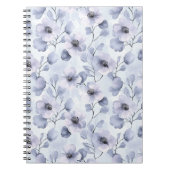 Carnet Jolies fleurs violettes (Devant)