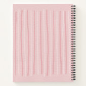 Carnet Jolies fraises et rayures au Risographe avec nom p (Dos)