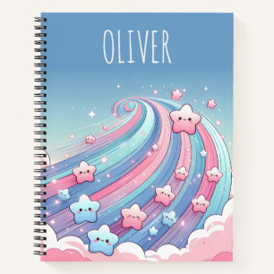 Carnet Jolies Petites Étoiles Filantes