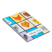 Carnet Jolies photos d'animaux Ajouter votre nom Homescho (Côté Droit)