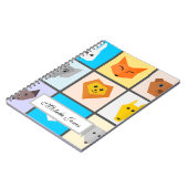 Carnet Jolies photos d'animaux Ajouter votre nom Homescho (Côté gauche)