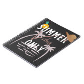 Carnet Jolies Vibes D'Été Seulement Plage (Côté gauche)