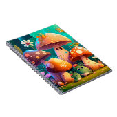 Carnet Jolis champignons mignons pour la chambre d'enfant (Côté Droit)