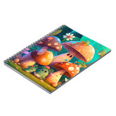 Carnet Jolis champignons mignons pour la chambre d'enfant (Côté gauche)