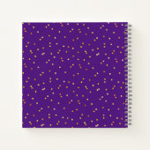 Carnet Jolis Chatons Orange Monogramme Initiales Ludiques (Dos)