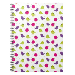 Carnet Jolis oiseaux colorés