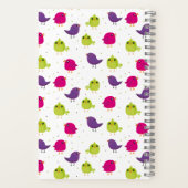 Carnet Jolis oiseaux colorés (Verso)