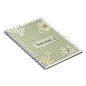 Carnet Jolis papillons de fleurs (Côté Droit)