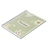 Carnet Jolis papillons de fleurs (Côté gauche)