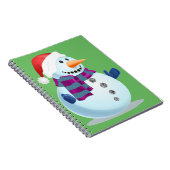 Carnet Jolly Snowman (Côté Droit)