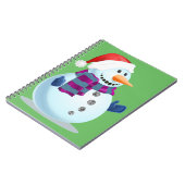 Carnet Jolly Snowman (Côté gauche)