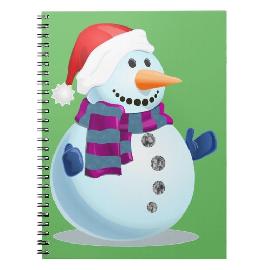 Carnet Jolly Snowman (Devant)