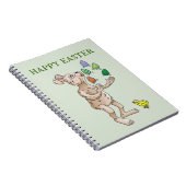 Carnet Jonglage de lapin de Pâques (Côté Droit)