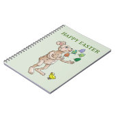 Carnet Jonglage de lapin de Pâques (Côté gauche)