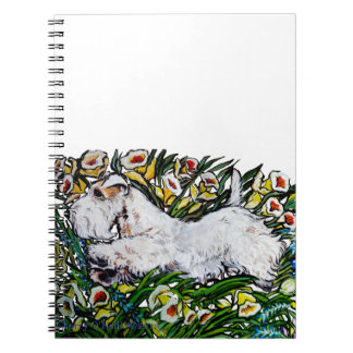 Carnet Jonquilles de Sealyham Terrier