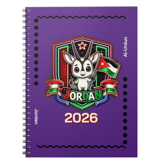 Carnet Jordan Enfants (Devant)