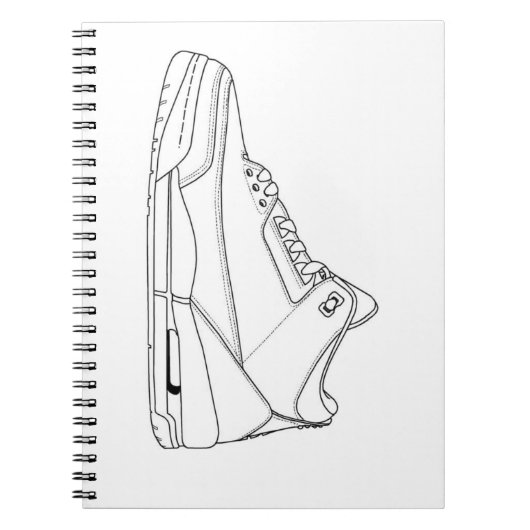 Carnet Jordanie 3 Coloration (Devant)