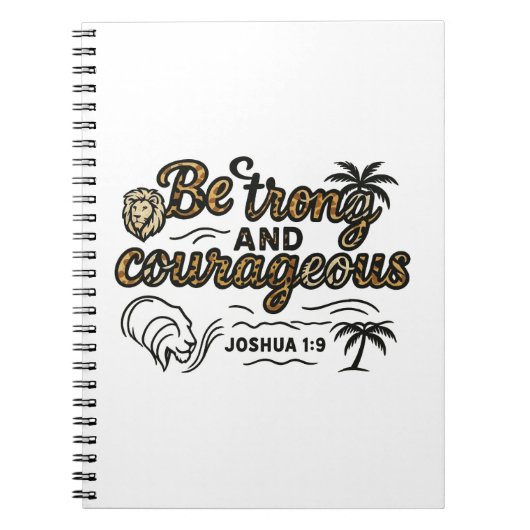 Carnet Joshua 1:9 (Devant)