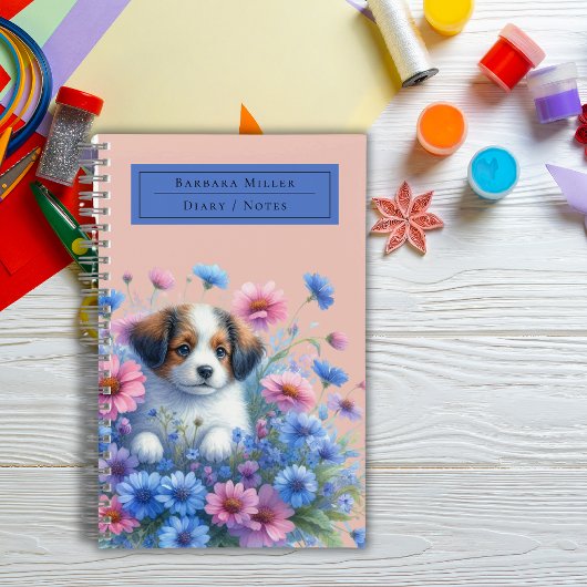 Carnet Jote Chien Chien Chien Meadow Retour À L'École Not