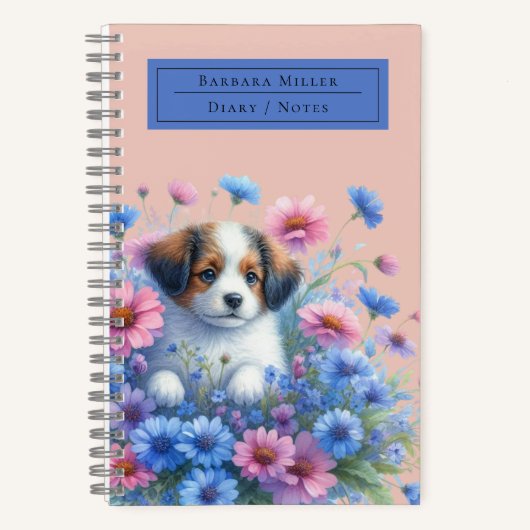 Carnet Jote Chien Chien Chien Meadow Retour À L'École Not (Recto)