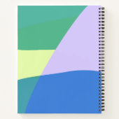 Carnet Jouer Abstrait bloc couleur Pastel Personnalisé (Dos)