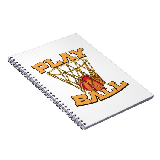 Carnet Jouer au basket-ball. (Côté Droit)